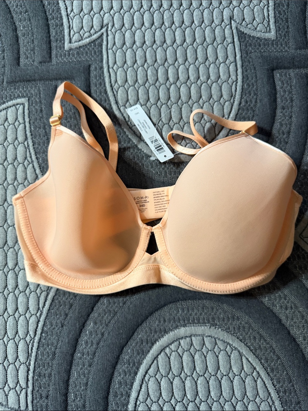Soma Smooth Light Peach Underwire Bra